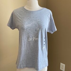 Roxy Gray Las Vegas Tshirt - Small-‎ Travel, Vegas NWT